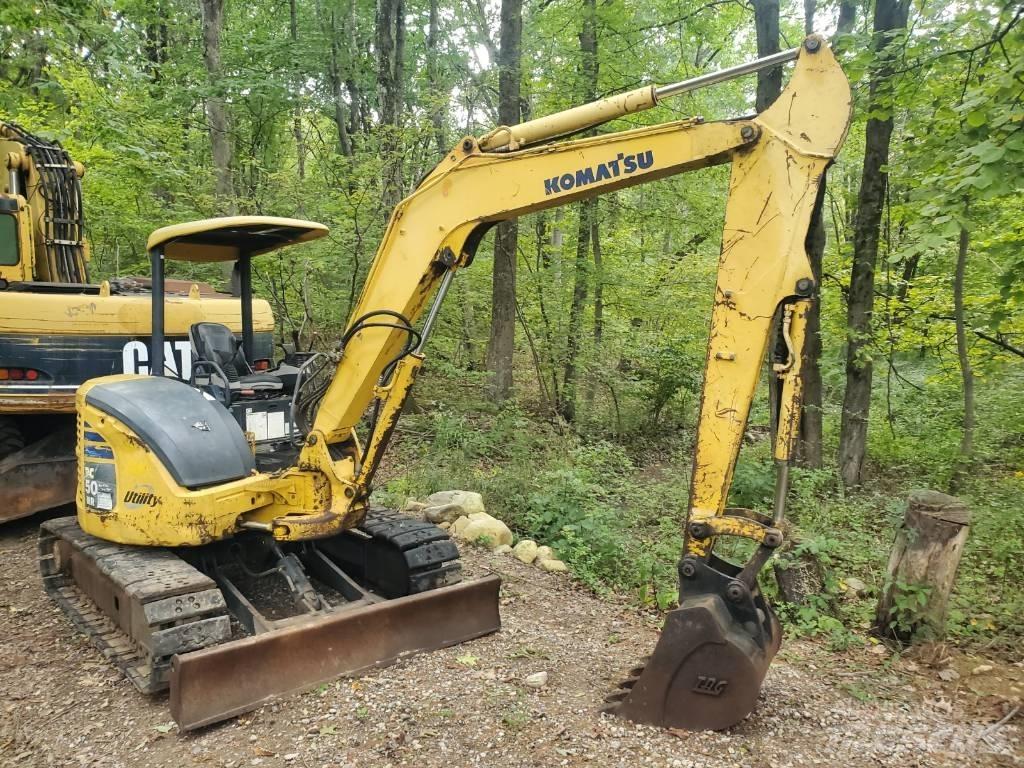 Komatsu PC50MR-2 Mini rýpadla < 7t