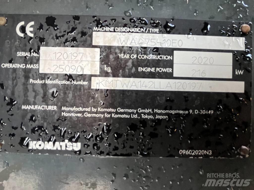 Komatsu WA 475-10 Mininakladače