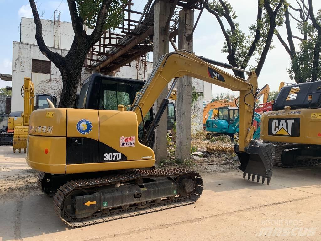 CAT 307D Pásová rýpadla