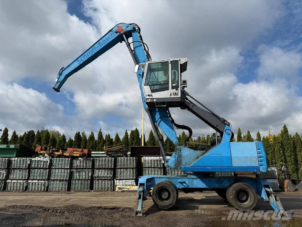Terex Fuchs MHL 340 Stroje pro manipulaci s odpadem