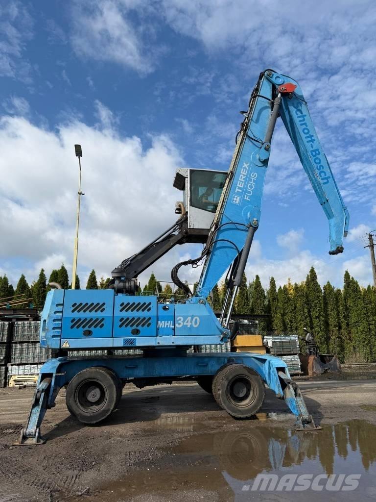Terex Fuchs MHL 340 Stroje pro manipulaci s odpadem