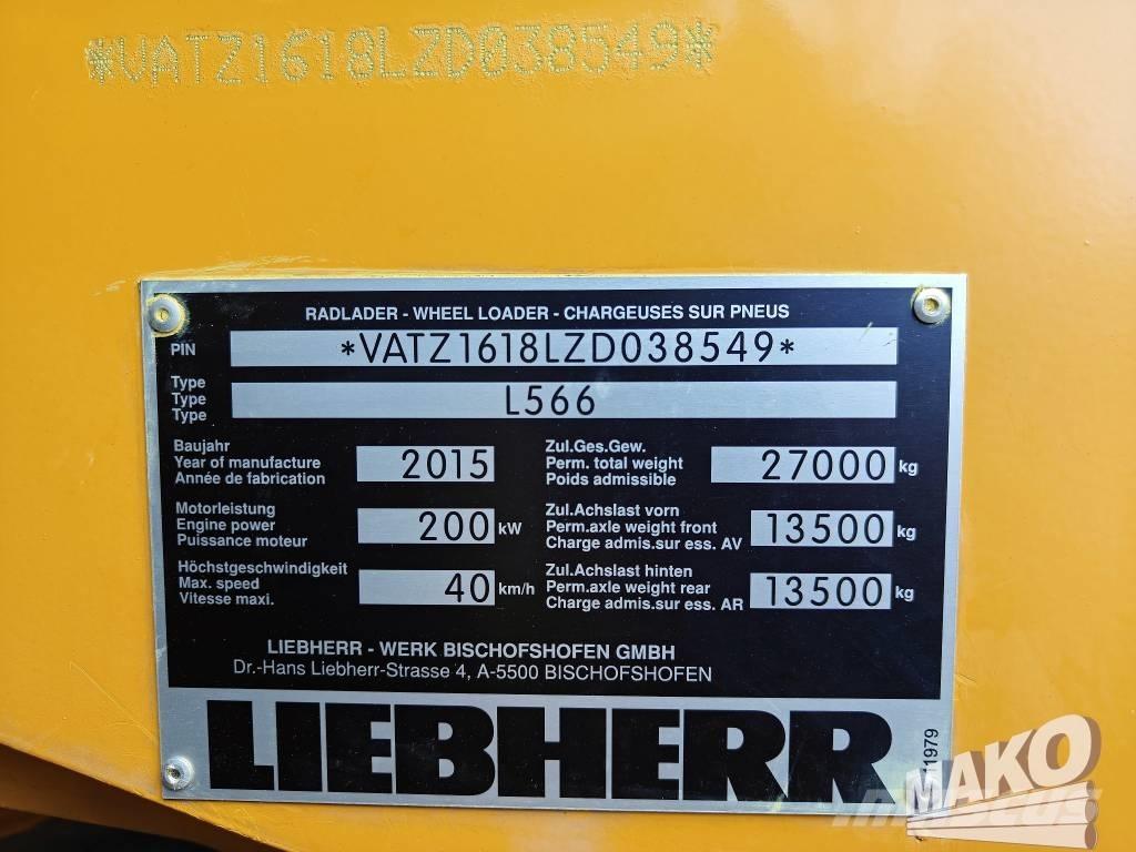 Liebherr L 566 Kolové nakladače