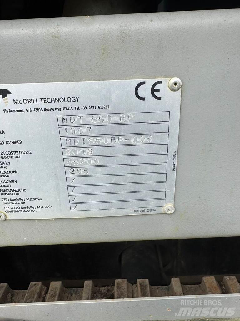  MDT 550 BP Velké vrtací stroje