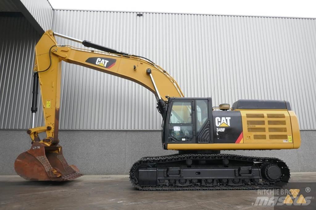 CAT 349FL Pásová rýpadla