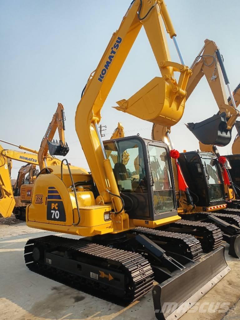 Komatsu PC 70 Midi rýpadla 7t - 12t