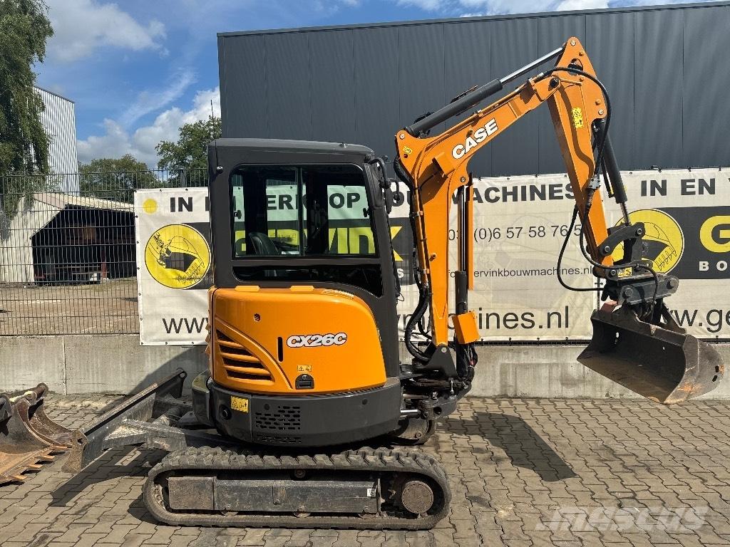 CASE CX 26 C Mini rýpadla < 7t