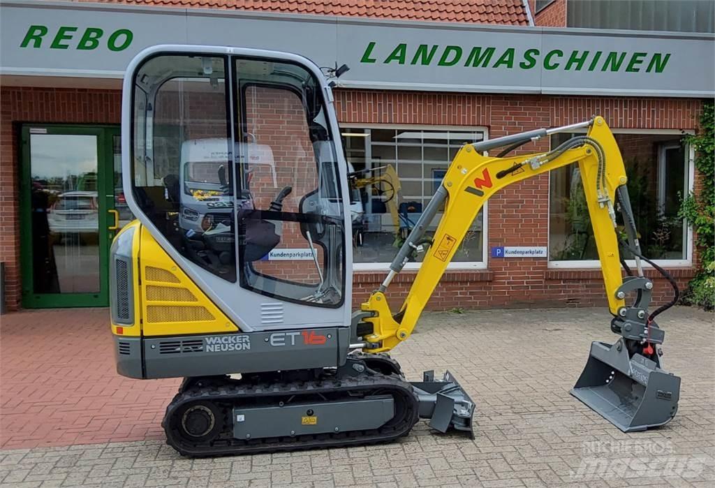 Wacker ET 16 Mini rýpadla < 7t
