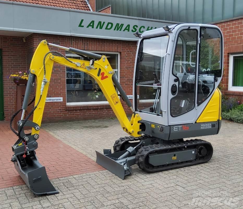 Wacker ET 16 Mini rýpadla < 7t