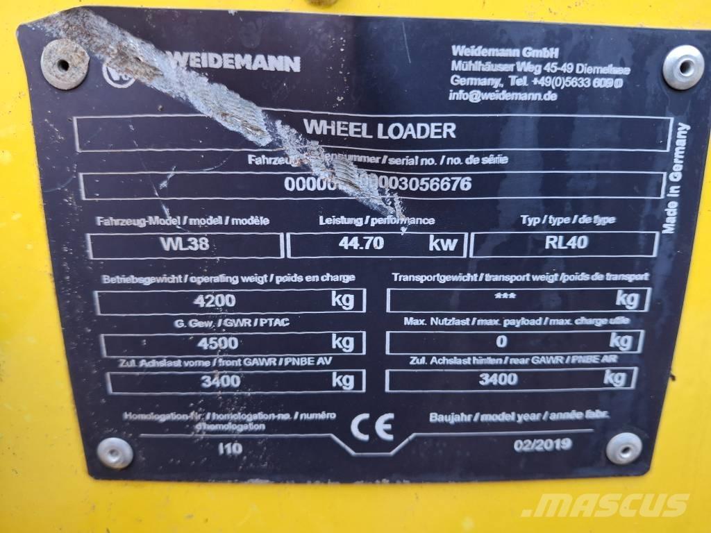 Wacker Neuson WL 38 Kolové nakladače