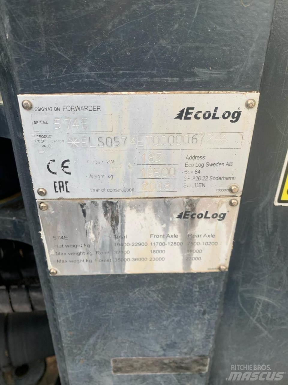 Eco Log 574 E Vyvážecí traktory