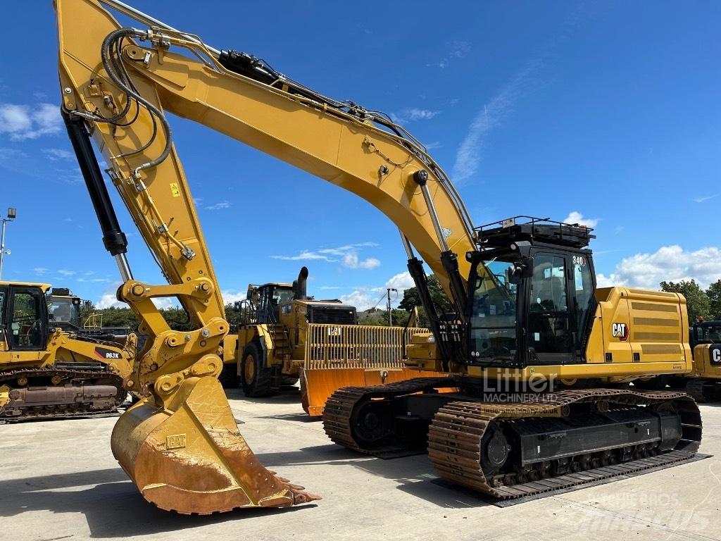 CAT 340 Pásová rýpadla