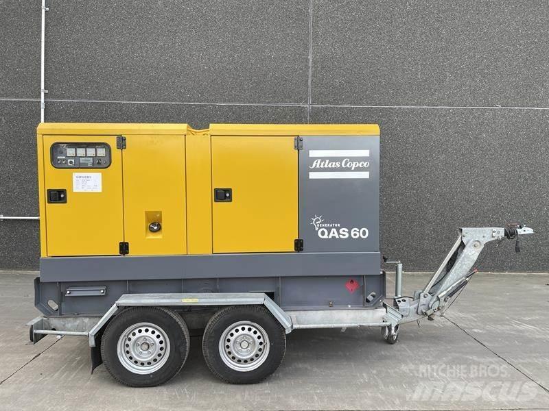 Atlas Copco QAS 60 Naftové generátory