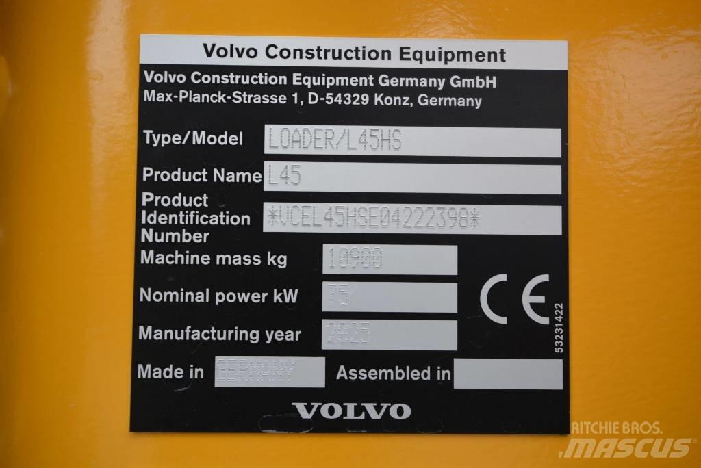 Volvo L 45 HS Kolové nakladače