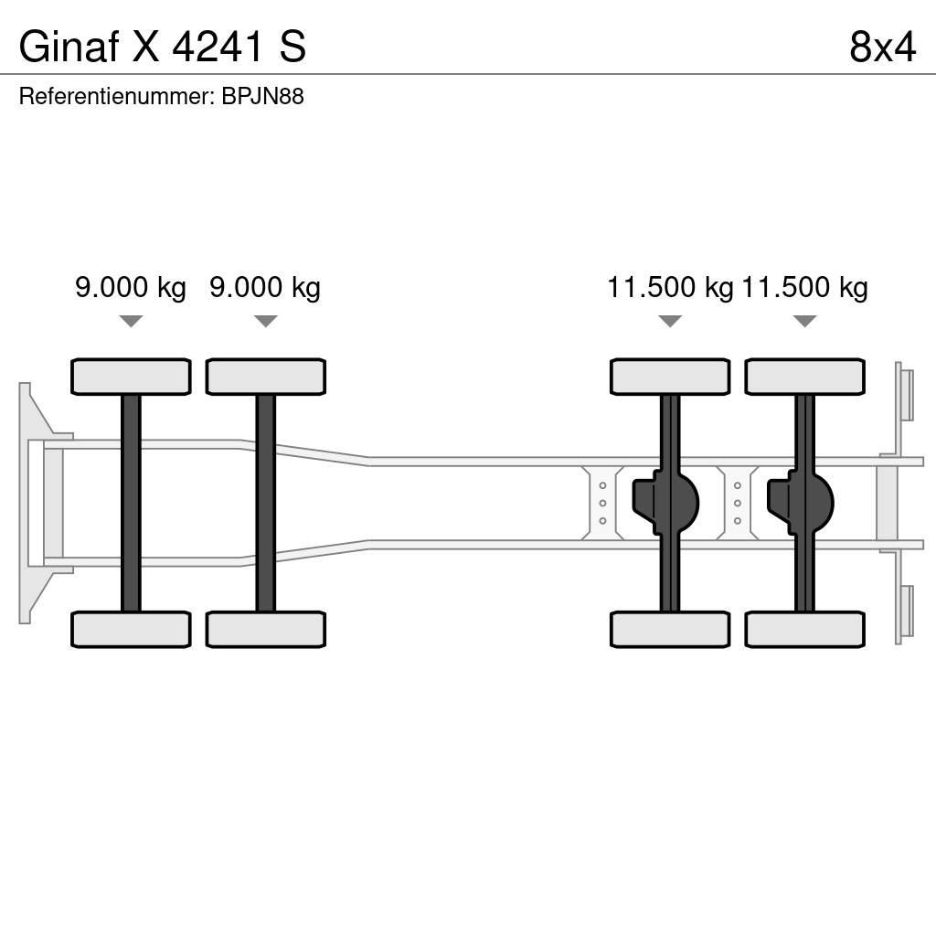 Ginaf X 4241 S Univerzální terénní jeřáby