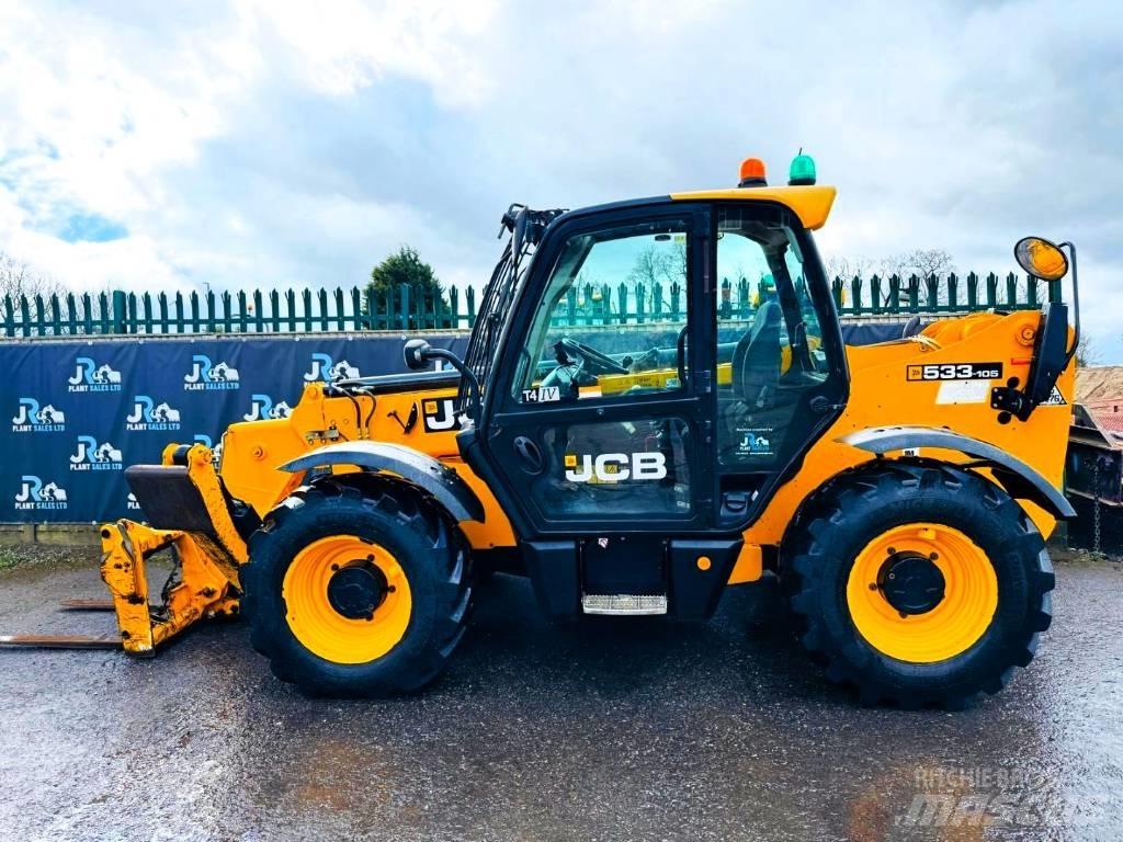 JCB 533-105 Teleskopické manipulátory