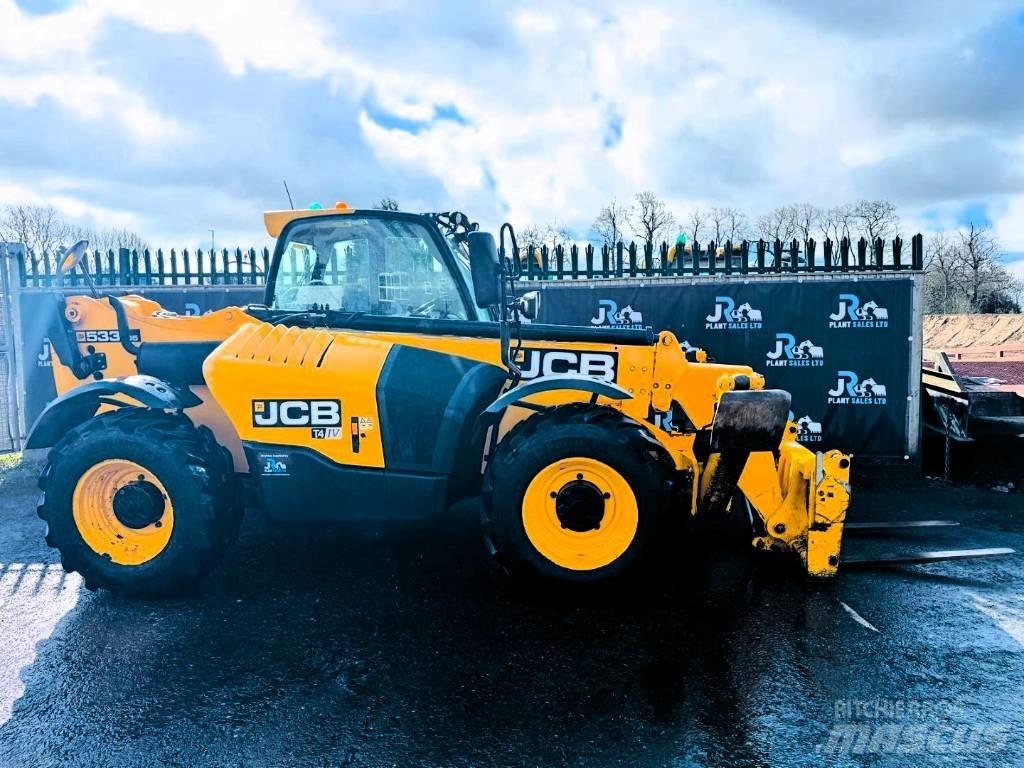 JCB 533-105 Teleskopické manipulátory