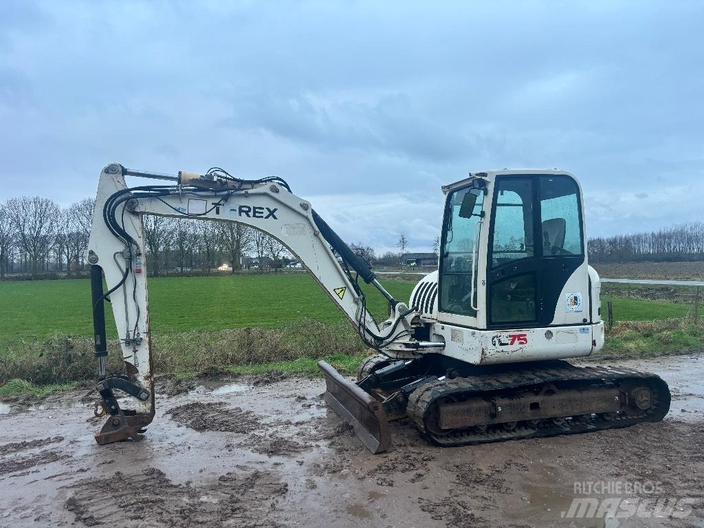 Terex TC 75 Midi rýpadla 7t - 12t