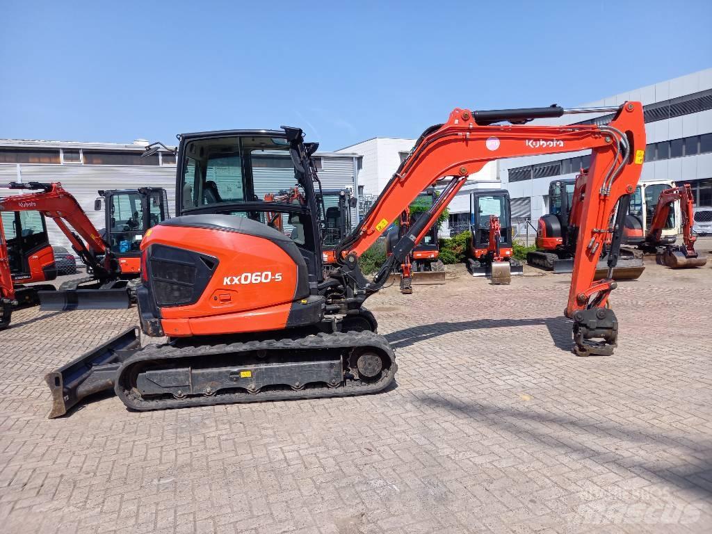 Kubota KX060-5KGLS2F Mini rýpadla < 7t