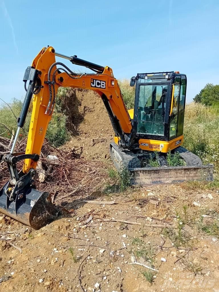 JCB 50 Z-2 Mini rýpadla < 7t