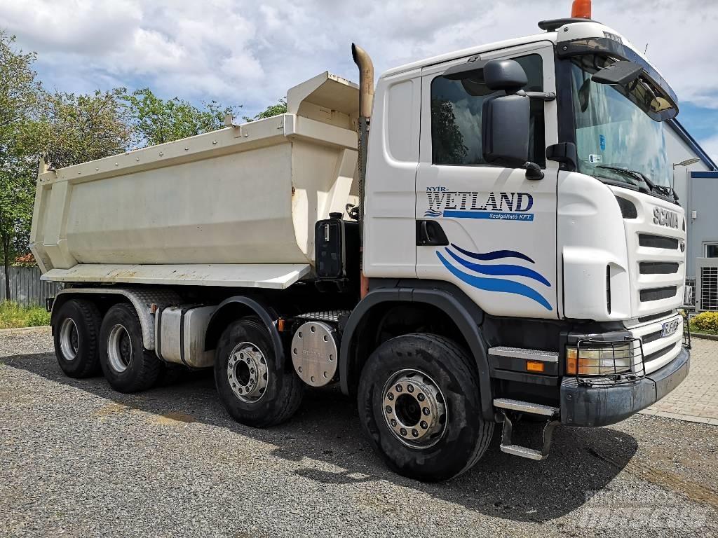 Scania G 480, 8x4 Sklápěče