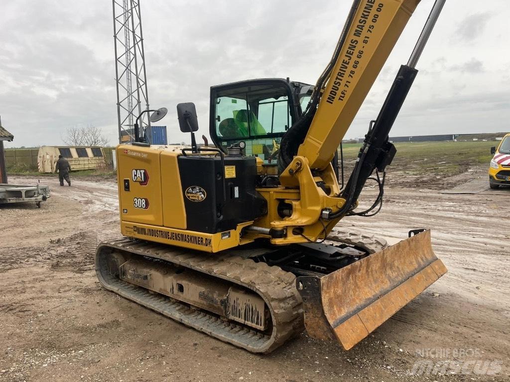 CAT 308 Midi rýpadla 7t - 12t