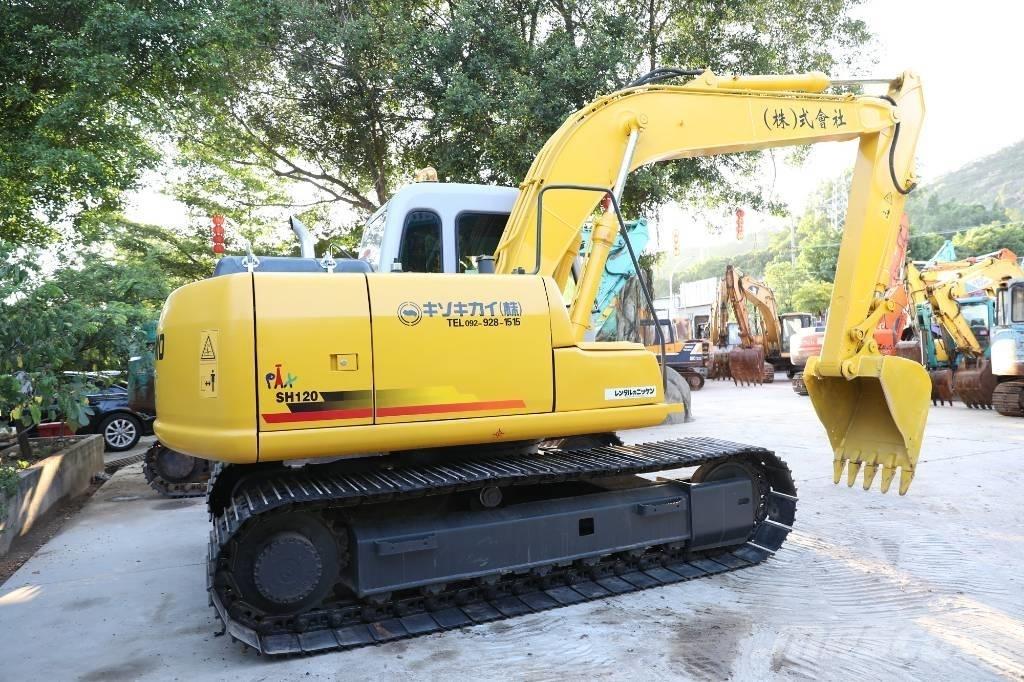 Sumitomo SH120A-3 Pásová rýpadla