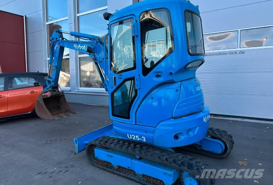 Kubota U25 -3 Mini rýpadla < 7t