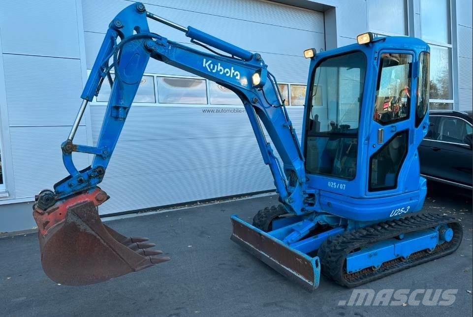 Kubota U25 -3 Mini rýpadla < 7t
