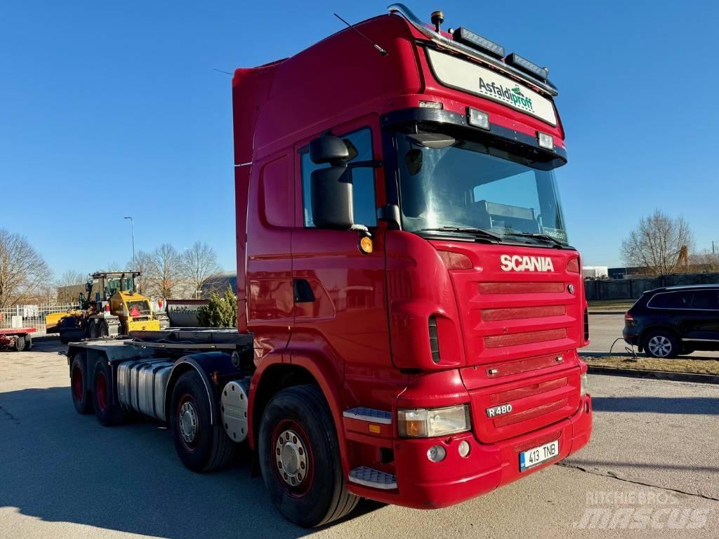 Scania R 480 Lanový nosič kontejnerů