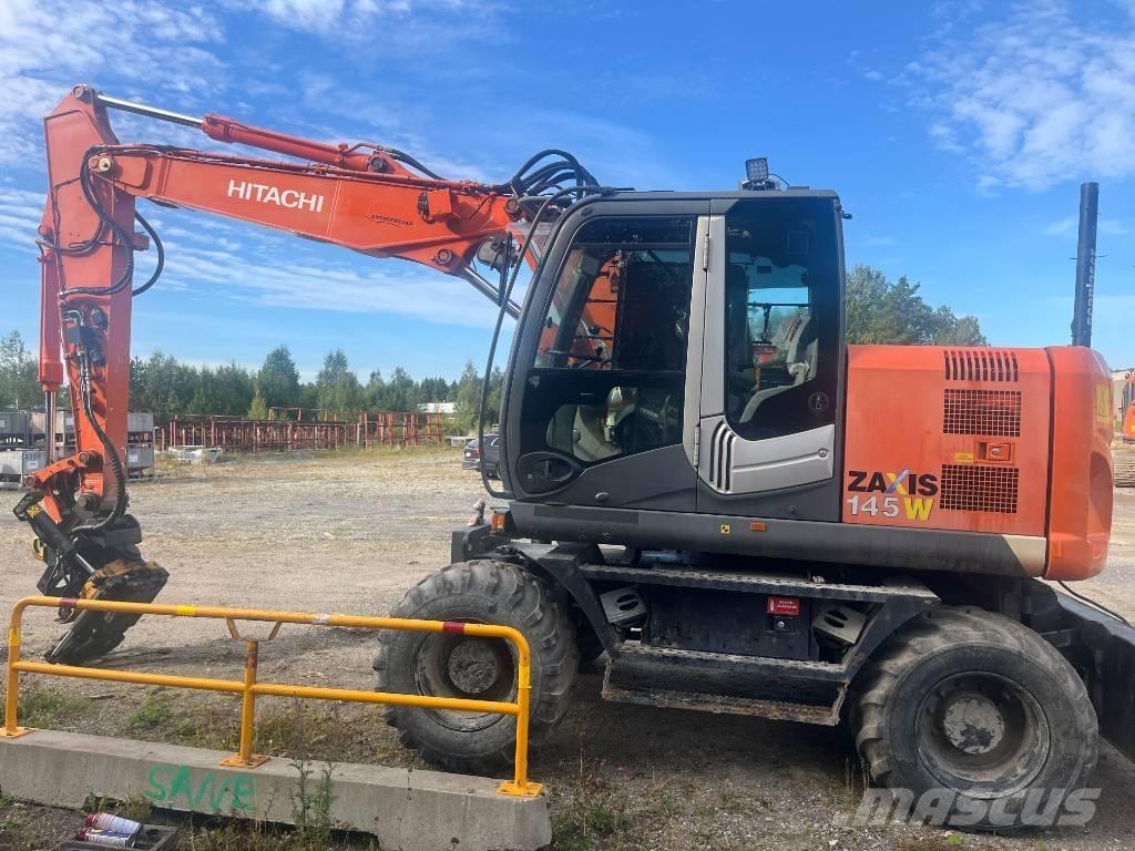 Hitachi ZX 145 W-3 Kolová rýpadla