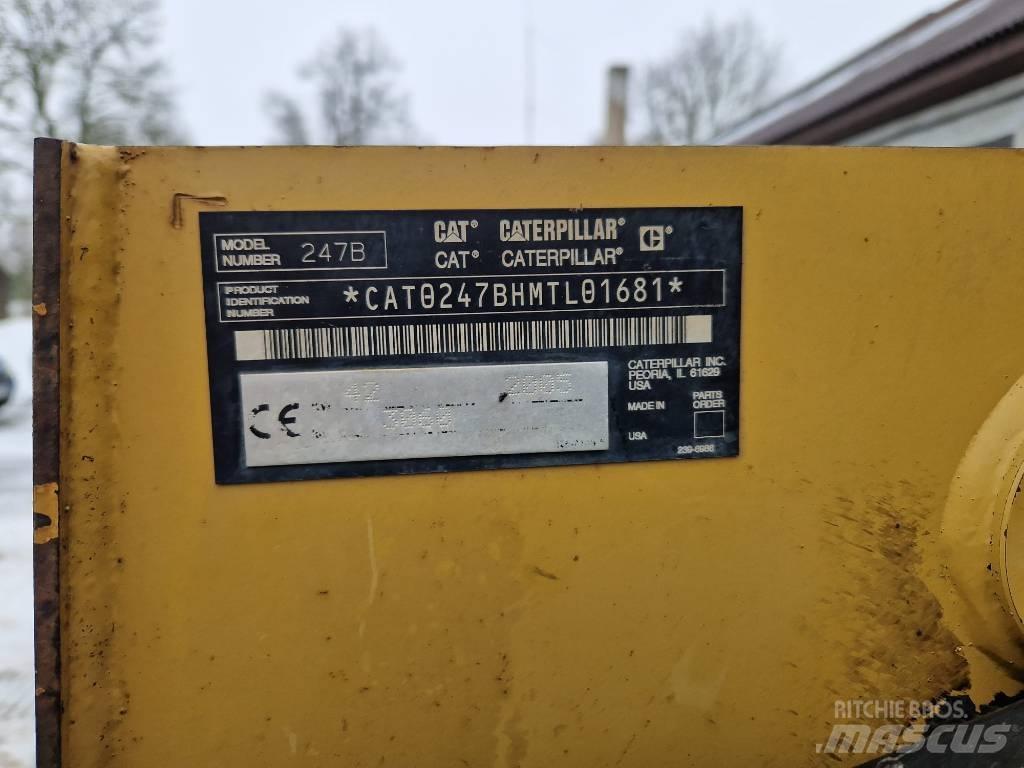 CAT 247 B Pásové nakladače