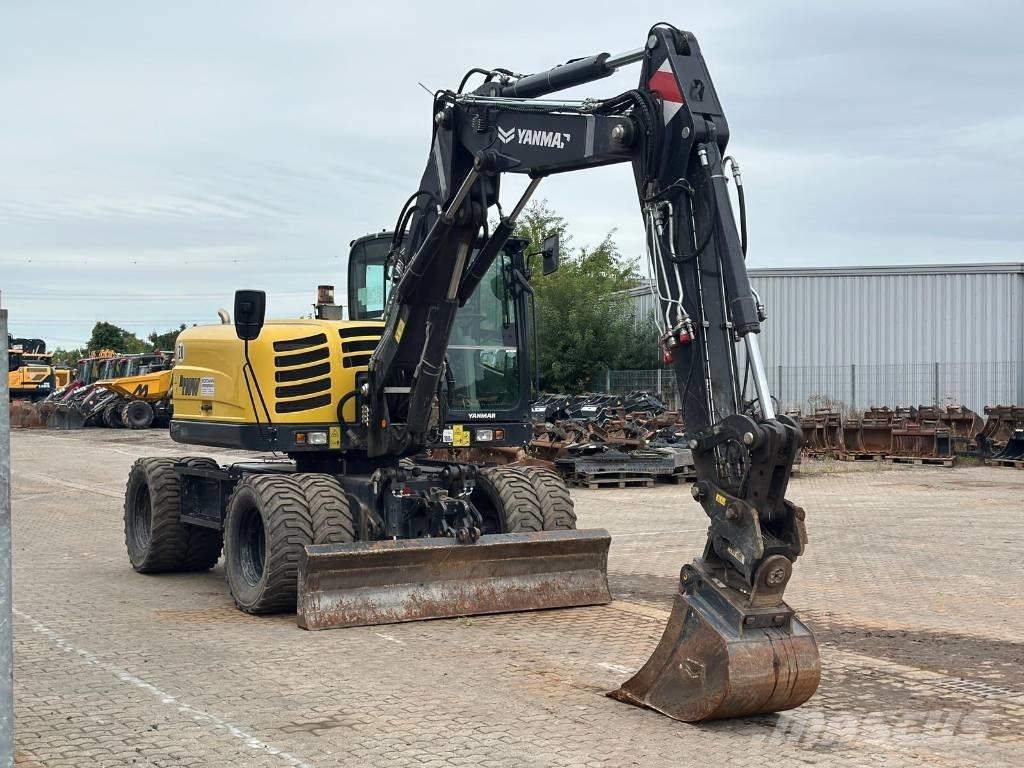 Yanmar B 110 W Kolová rýpadla
