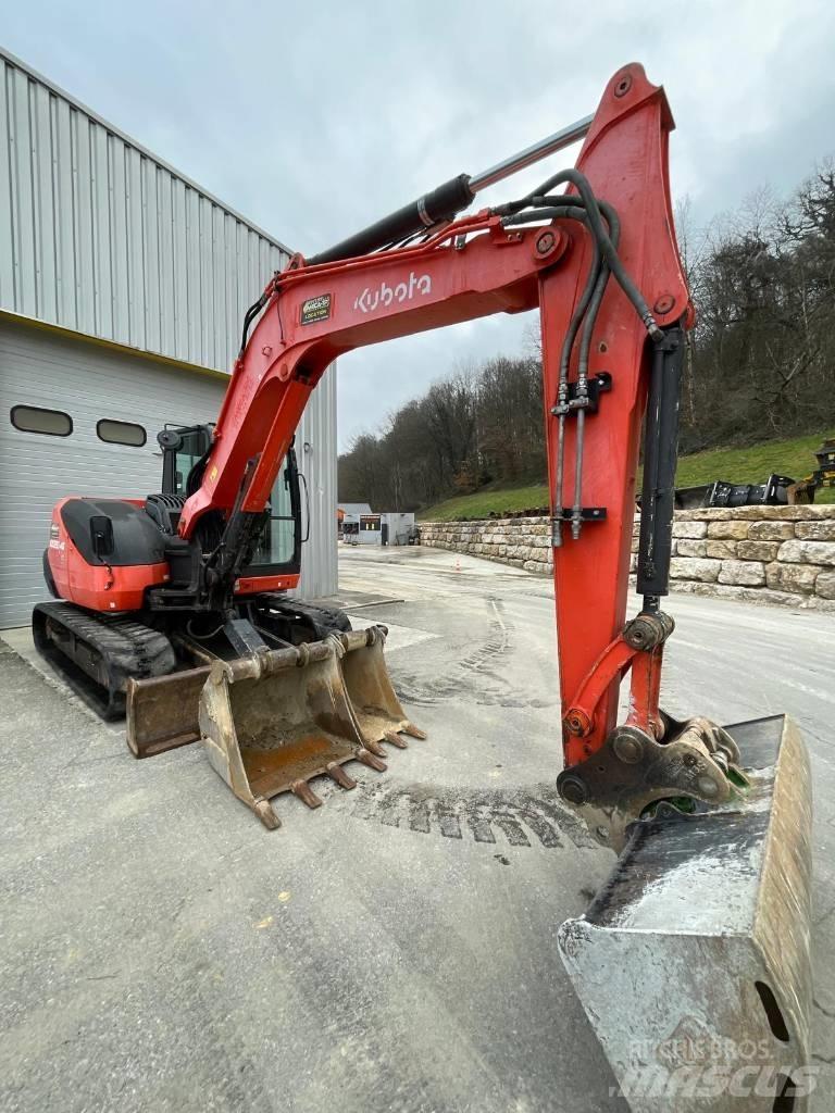 Kubota KX 080-4 Midi rýpadla 7t - 12t