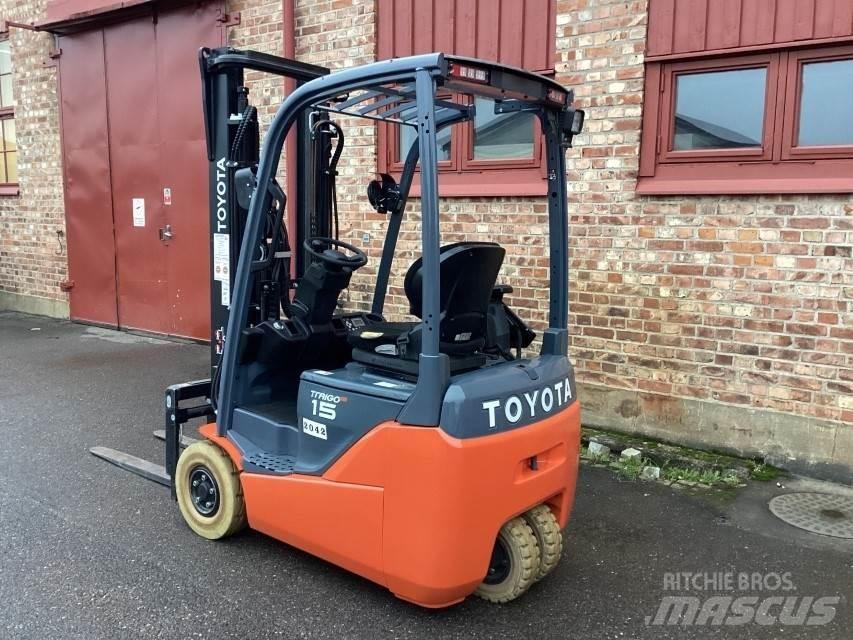 Toyota 8FBE15T Akumulátorové vozíky