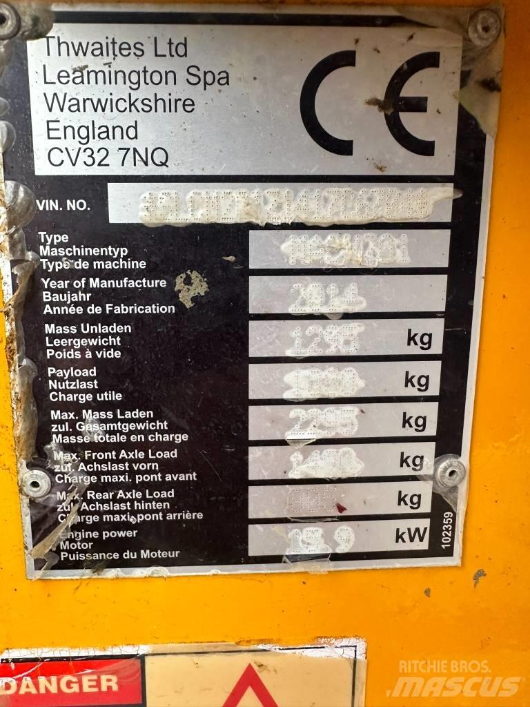 Thwaites 1 ton Vyklápěcí dempry