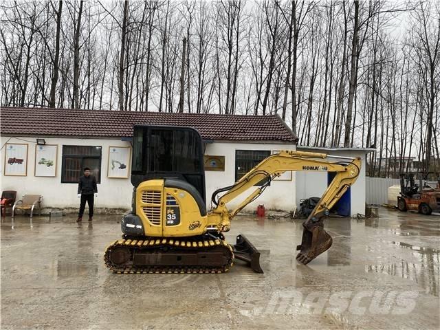 Komatsu PC35MR-2 Pásová rýpadla