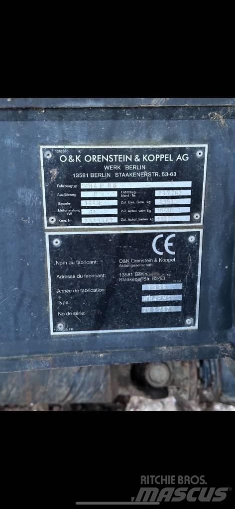 O&K MH 4 PMS Kolová rýpadla