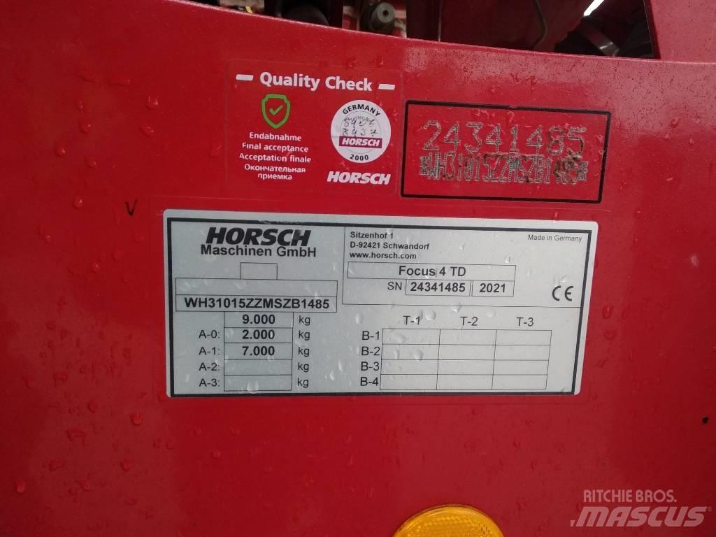 Horsch Focus 4 TD Mechanické secí stroje