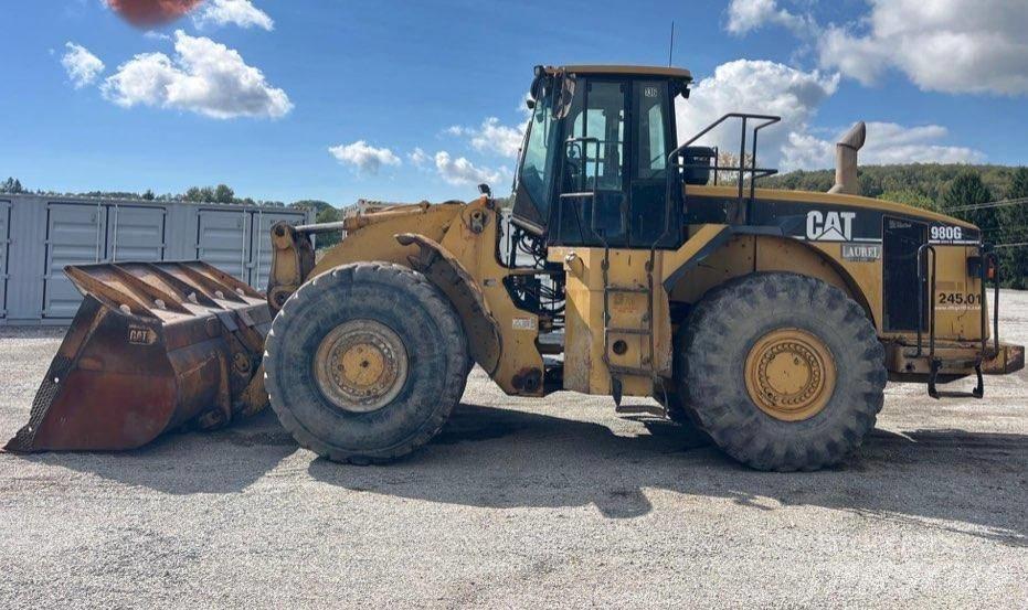 CAT 980G Kolové nakladače
