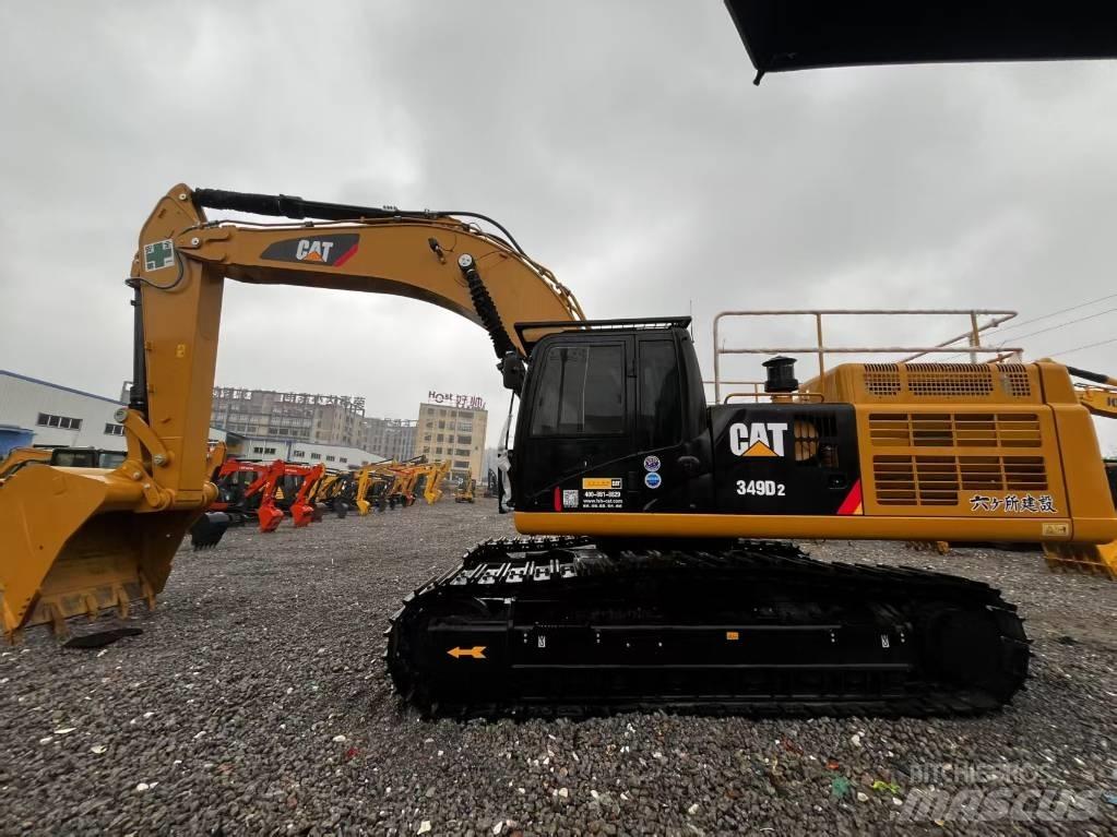 CAT 349 D2 Pásová rýpadla