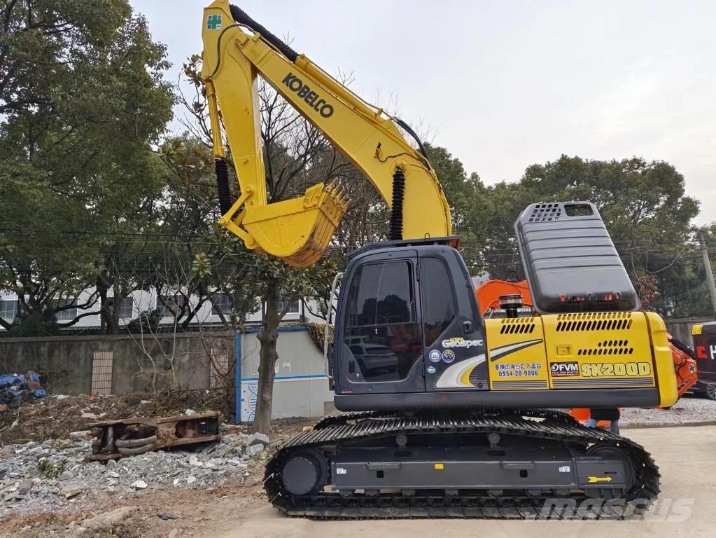 Kobelco SK 200 Pásová rýpadla