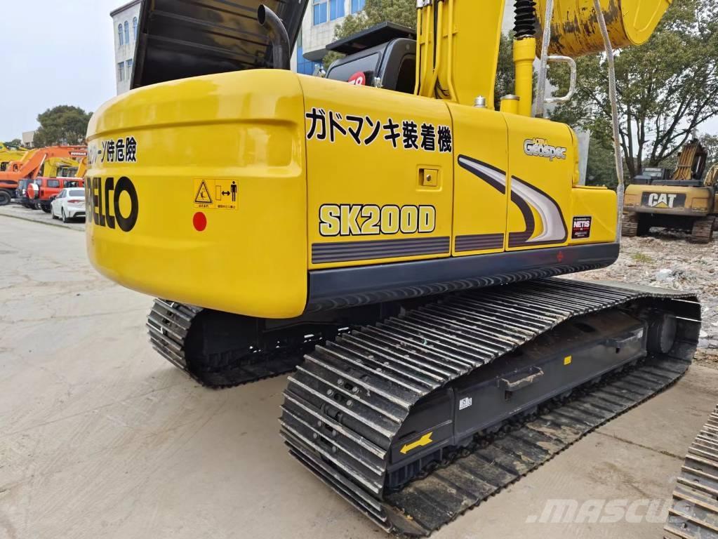 Kobelco SK 200 Pásová rýpadla
