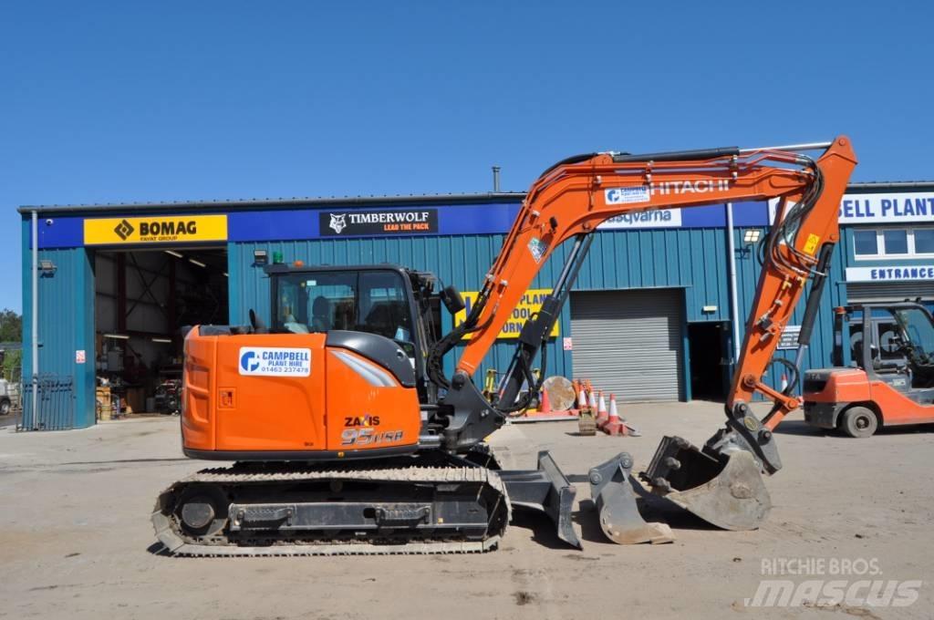 Hitachi ZX 95 USBR-7 Midi rýpadla 7t - 12t