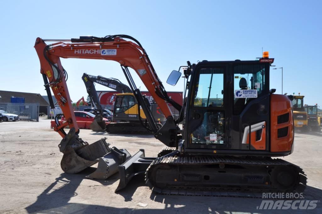 Hitachi ZX 95 USBR-7 Midi rýpadla 7t - 12t