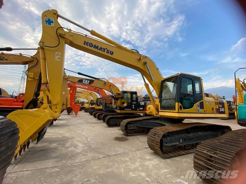 Komatsu PC 240 Pásová rýpadla
