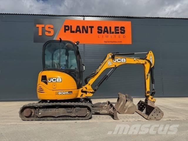 JCB 8025 ZTS Mini rýpadla < 7t