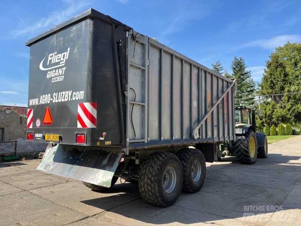 Fliegl ASW 271 Valníkové návěsy/Návěsy se sklápěcími bočnicemi