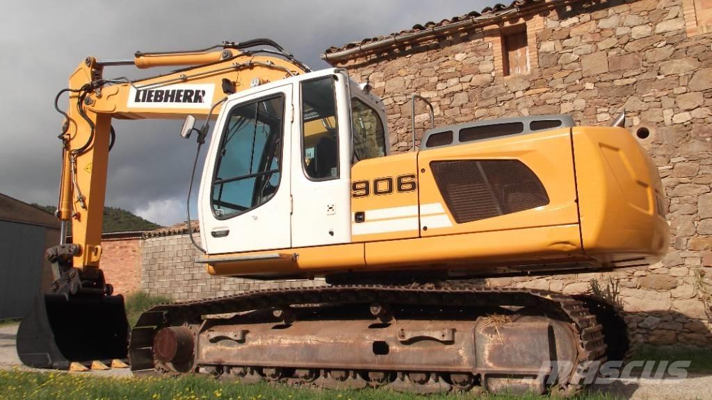 Liebherr R 906 LC Pásová rýpadla