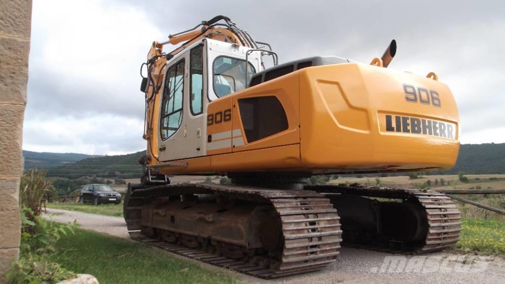 Liebherr R 906 LC Pásová rýpadla