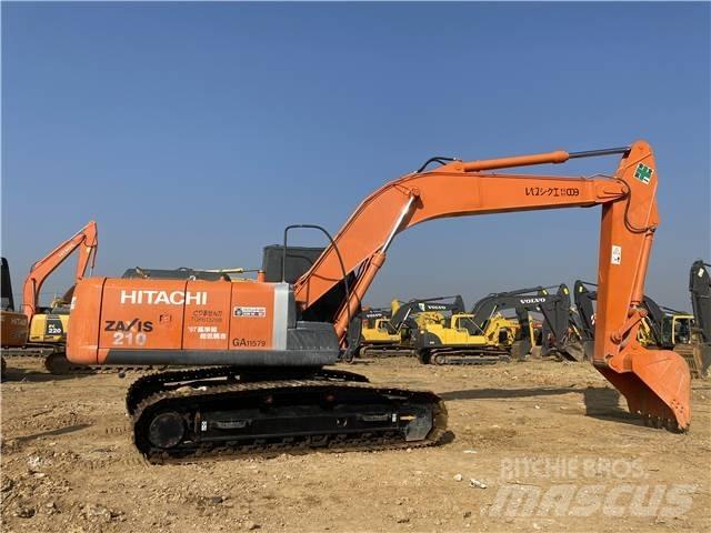 Hitachi ZX210 Pásová rýpadla